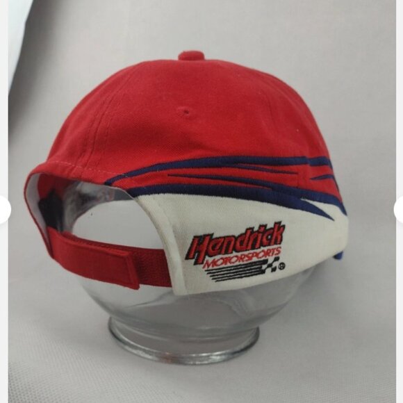 NASCAR, Jeff Gordon, Red #24, Du Pont Motorsports Ball Cap Racing Speedway Sport - Picture 5 of 7